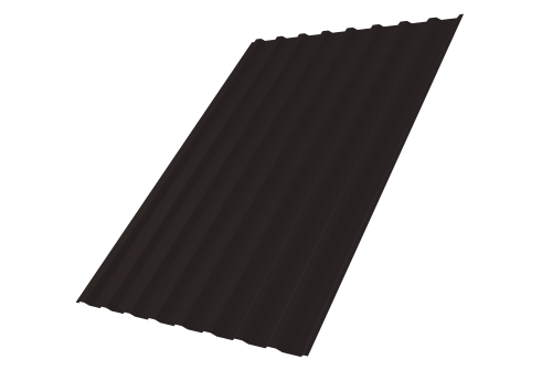 Профнастил С20В 0,5 PurPro Matt 275 RAL 9005 черный