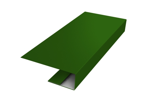 J-Профиль 12мм 0,45 PE с пленкой RAL 6002 лиственно-зеленый (2м)