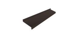 Отлив простой 150 0,5 GreenCoat Pural BT с пленкой RR 32 темно-коричневый (3м)