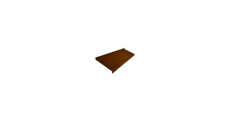 Отлив простой 200 0,45 Print Premium Golden Wood Intense FTC (2м)