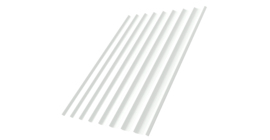 Профнастил С20R 0,45 PE-Double RAL 9003 сигнальный белый