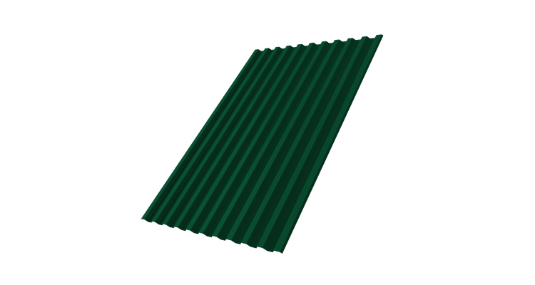 Профнастил С21R 0,45 Drap TR RAL 6005 зеленый мох