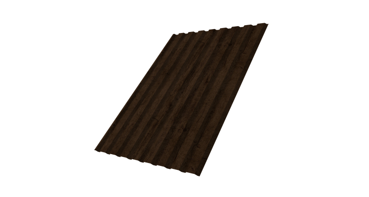 Профнастил С20A 0.45 Print Elite Antique Wood TwinColor