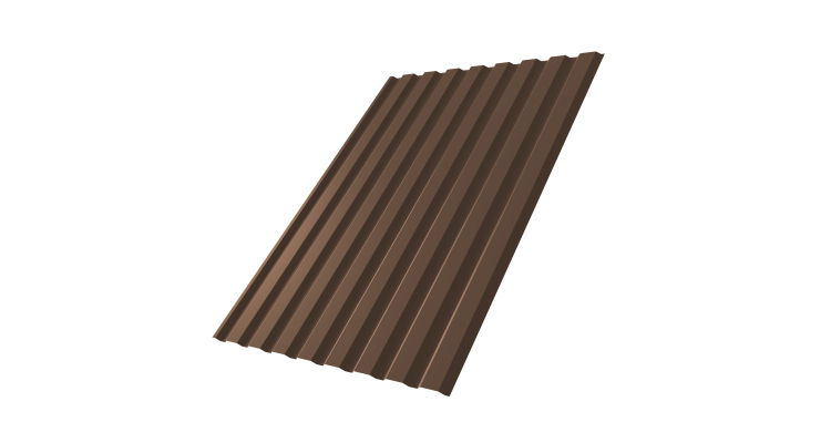 Профнастил С20A 0.5 Drap RAL 8017 шоколад