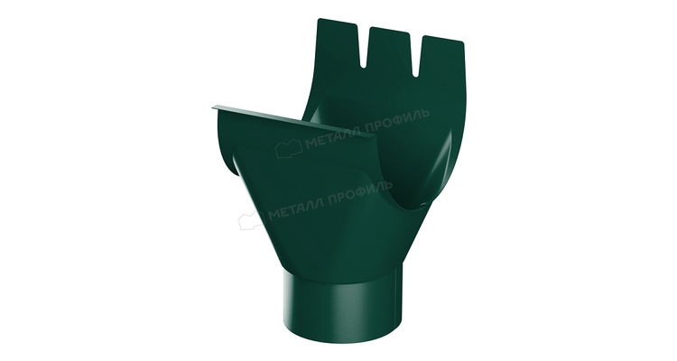 Воронка выпускная Металл Профиль Foramina PUR D150/100 RAL 6005