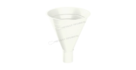 Воронка водосборная Металл Профиль Foramina PUR D100/300 RAL 9010