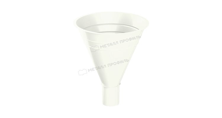 Воронка водосборная Металл Профиль Foramina PUR D100/300 RAL 9010