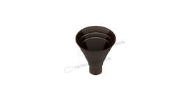 Воронка водосборная Металл Профиль Foramina Freeze D100/300 DarkBrown