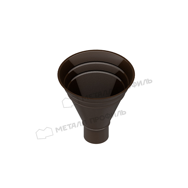 Воронка водосборная Металл Профиль Foramina Freeze D100/300 DarkBrown