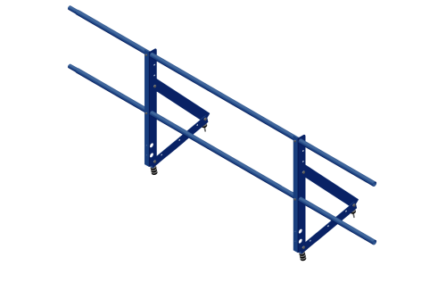 Ограждение кровельное Optima 0,65х2м RAL 5005